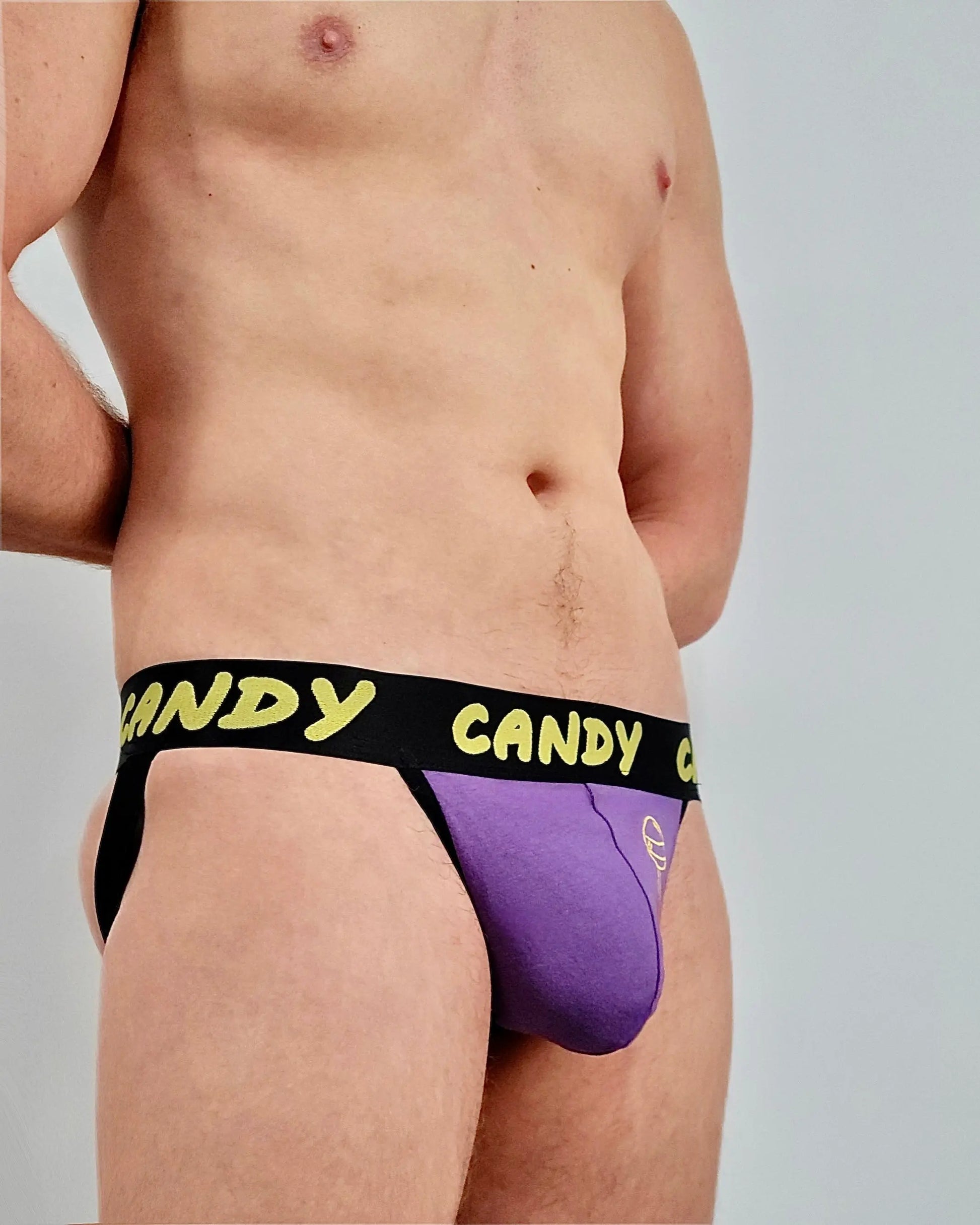 Gold Jockstrap - Purple Majesty - Candy underwear