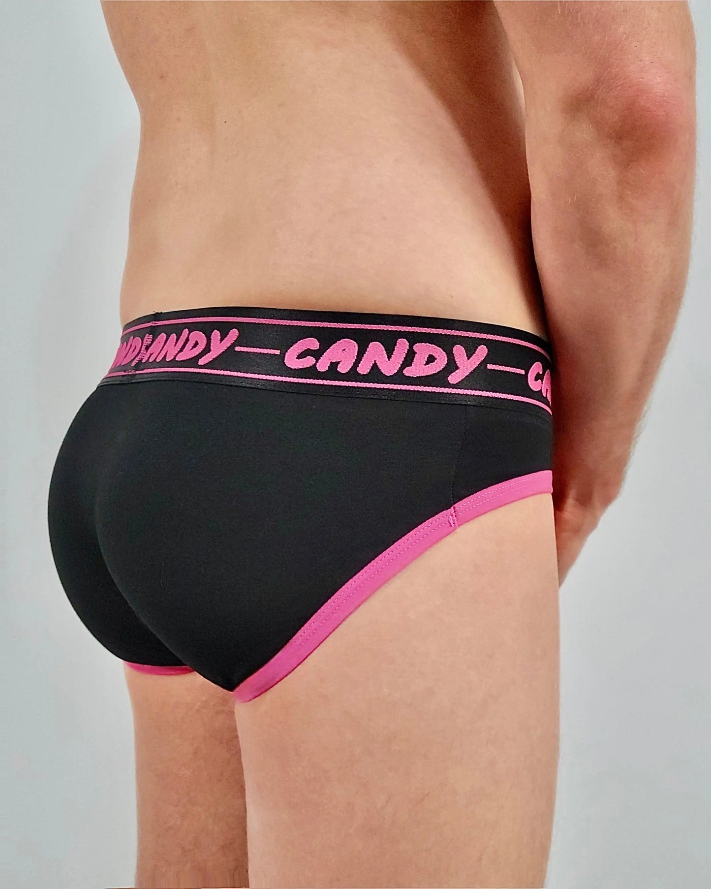 CANDY UNDERWEAR - Neon Brief for men - Pink Lollipop